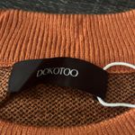 Halloween Bat Pattern Orange Sweater Size M Photo 1