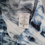 Time and Tru Tie Dye Wide Leg Pants Blue Boho Lounge Beach Pull On Flowy Medium Photo 8