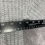 American Rag Cie Women’s Gray Lace Up Back Sweater Size S Acrylic Long Sleeve Photo 2