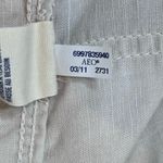 American Eagle  Linen Wide Leg Pants Ivory Women’s 12 Coastal Granddaughter Boho Photo 11