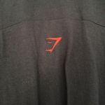 Gymshark  sleeveless athletic tank top gym workout black orange Athleisure active Photo 4