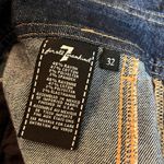 7 For All Mankind High Rise Blue Jeans Photo 7