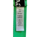 Ganni Island Green Webbing Double Ring Belt - One Size Fits Many Photo 3