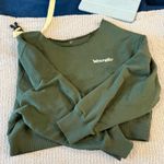 Wrangler Off-Shoulder Crop Sweatshirt Photo 1