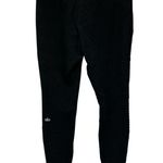 Alo Yoga  Urban Moto Jogger Sweatpants Black Tapered Zip Pockets Gym Photo 1