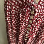 Tiare Hawaii Red and White Maxi Skirt OS Photo 6