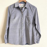 Tommy Bahama Blue Coasta Cord Long Sleeve Button Front Shirt Women's XS Photo 2