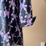 Lafayette 148 NY | Purple Tie Dye Button Down Top Sz 4 Photo 4
