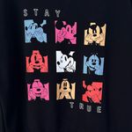 Disney Mickey Mouse Black Graphic Sweatshirt, Size XXL Photo 3