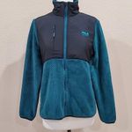FILA  Sport Turquoise Waffle Fleece Full-Zip Jacket Medium Photo 1