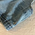 Hidden Los Angeles Denim Crop Tank Top Button Photo 3