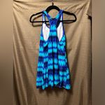 Speedo NWT  Woman Swimwear All Over Print Racerback Swimdress with Boyleg Size 36 Photo 5