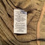 Free People Sweet Thing Tunic Mini Dress Lace-Up Side Ties Moss Medium green Photo 8