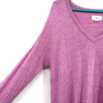 Lou & grey  size small‎ super soft purple long sleeve tee Photo 2