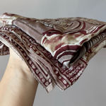 Liz Claiborne Vintage 1995 Women’s 100% Silk Ornate Baroque Style Printed Scarf Photo 0