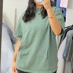Forever 21 Hunter Green Boxy Tee Photo 0