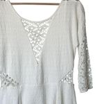 Free People  ‘To the Point’ White Lace Mini Dress Size M Photo 10