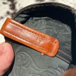 Vintage Real Leather Cowboy Boots Festival Rave Burning Man B22 Brown Size 6.5 Photo 13