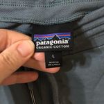 Patagonia  Womens Organic Cotton Roaming Joggers in Blue Gray - Size Large Photo 3