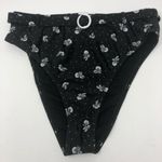 ONIA  Floral Dot Black/White Bikini Xlarge NWT Photo 3