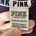 Victoria's Secret Victoria’s Secret PINK Maroon Cropped Hoodie Size XS Long Sleeve Pullover Photo 6