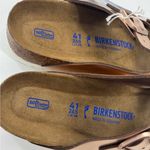 Birkenstock Unisex Arizona Soft Footbed Sandals In Metallic Copper Size 41 NWT Photo 5