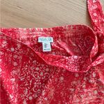 Rachel Zoe  Women's Size Small Coral Patterned Skirt Size Small Photo 5