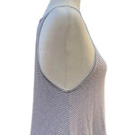 Amante Black White Stripe Trapeze Swing Tunic Top Stretch Cotton Blend Size M Size M Photo 2