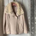 ZARA  jacket/coat, faux fur collar, size small Photo 8