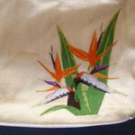 Purse Bird of Paradise Flower School Office Tote White Photo 1