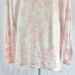 Cloth by Design New Convertible Side Slit Sweater Tie Dye Pink White Photo 11