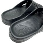 Crocs  Classic Women's Cross Strap Black 9 Photo 3