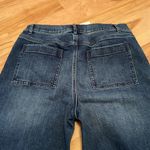 J. McLaughlin  Aiko Wide Leg Blue Denim Solid Jeans - NWT Photo 4