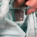 Champion  Duo Dry Light Blue Zip Up Hoodie Jacket Women's XXL Thumbholes Pockets Photo 3