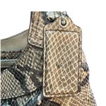 Coach  LYNN LEATHER HOBO SOHO EMBOSSED PYTHON 🐍🐍 Tan/Black F17419 Photo 6