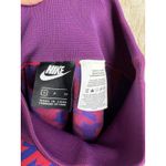 Nike ‎ Women’s Size S Houndstooth Knit Leggings Red Blue Geometric Athletic Photo 7