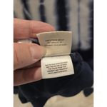 Madewell Women's L Indigo Tie-Dye Shibori Striking Hoodie Sweatshirt Navy Blue Photo 8