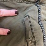 Anthropologie green embroidered boho joggers Photo 6