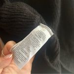 J.Crew Cropped Puff Sleeve Turtleneck Sweater Whimsigoth Black Wool NWT Sz XXL Photo 5