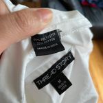 Thre4d Story High Low Victorian Steampunk Costume Cosplay Roll up Shirt Vintage Rare White Size M Photo 4