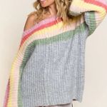 POL Rainbow Cake Sweater Photo 0