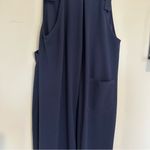 Halara Navy Blue Overalls Size Medium Photo 3