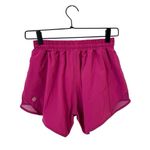 Lululemon 4 TALL Hotty Hot Low-Rise Lined 4" Shorts Ripened Raspberry Pink Photo 1