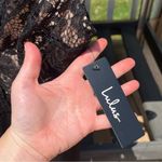 Lulus Give a Glam Black Lace Lace Photo 2