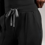 FIGS High Waisted Piedra FORMx Straight Leg Scrub Pant in Black, Size Large Photo 2