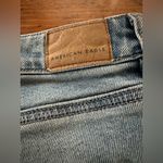 American Eagle outfitters Sz 14 denim curvy
high waist distressed shorts Photo 3