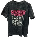 Netflix Stranger Things Squad Cotton Mineral Wash TV  Graphic Tee Tshirt Womans M Photo 2