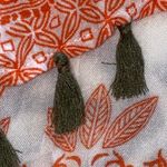 KIMONO FOR WINTER TRIP TO TROPICS! Green, White & Orange Size undefined Photo 3