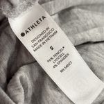 Athleta  balance wide leg crop sweat pants drawstring waist gray small Photo 5