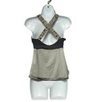 prAna Layna Bra Tank UPF 50+ Crisscross Stretch Activewear Performance Top Small Photo 3